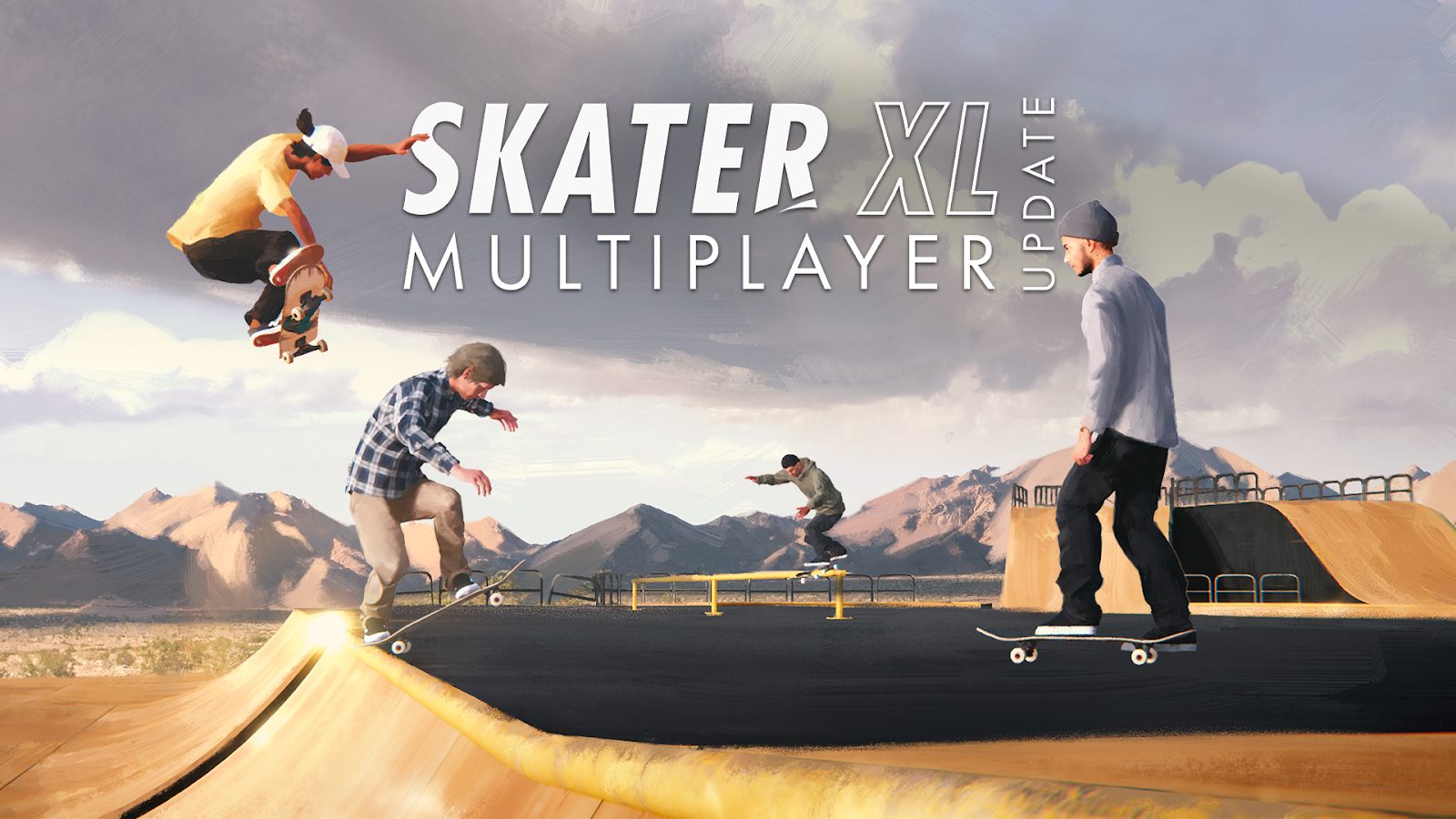 Skater XL: Consoles – and PC player together in Multiplayer